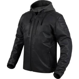 Geacă de motocicletă Rebelhorn Impala neagră - calitatea a doua - II. calitate - II. calitate