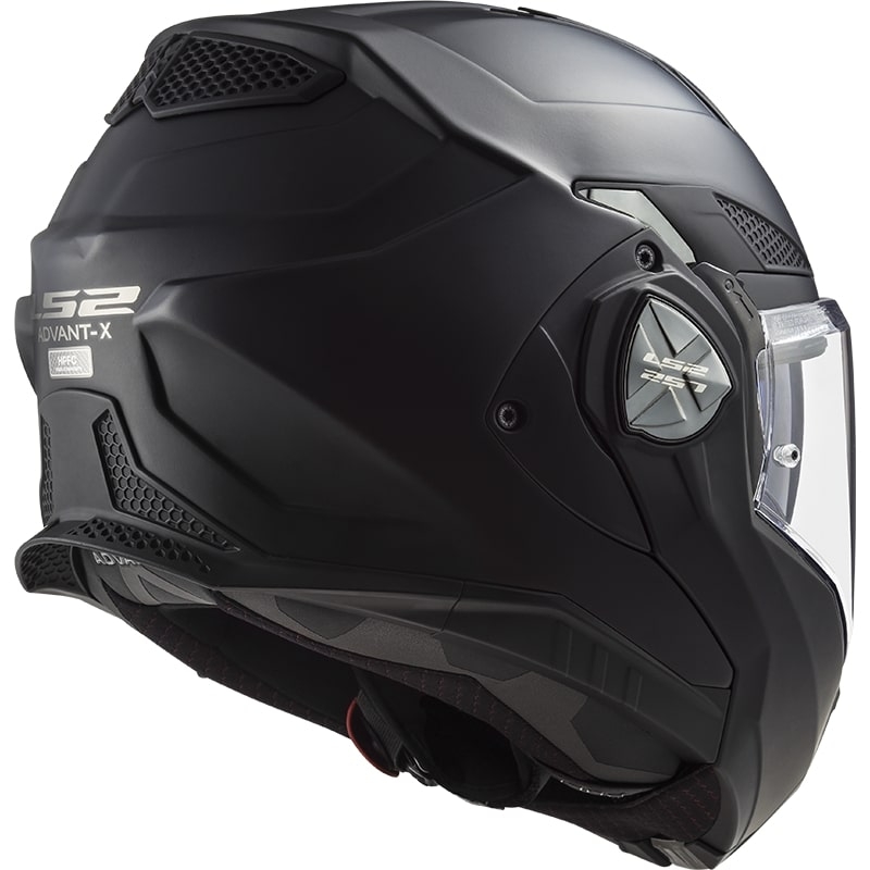 Cască de motocicletă pliabilă LS2 FF901 Advant X Solid negru mat - calitatea a II-a - II. calitate - II. calitate