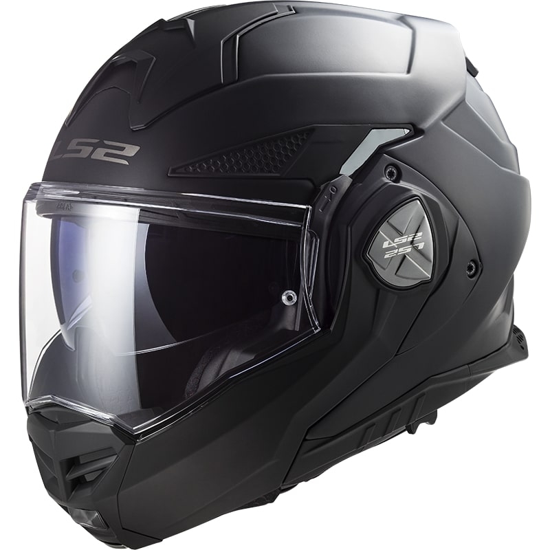 Cască de motocicletă pliabilă LS2 FF901 Advant X Solid negru mat - calitatea a II-a - II. calitate - II. calitate