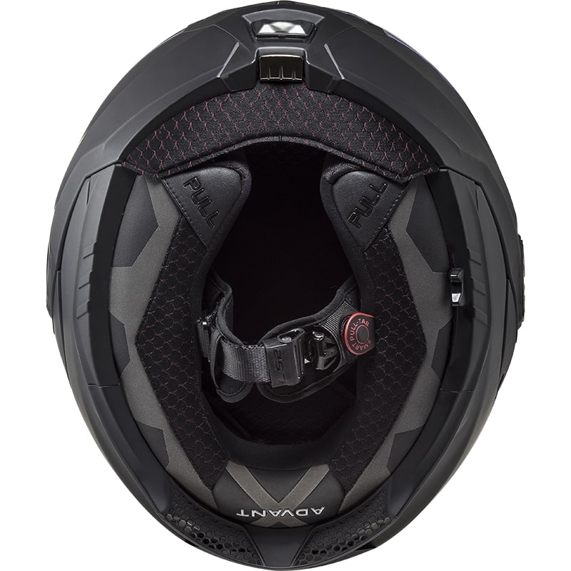 Cască de motocicletă pliabilă LS2 FF901 Advant X Solid negru mat - calitatea a II-a - II. calitate - II. calitate
