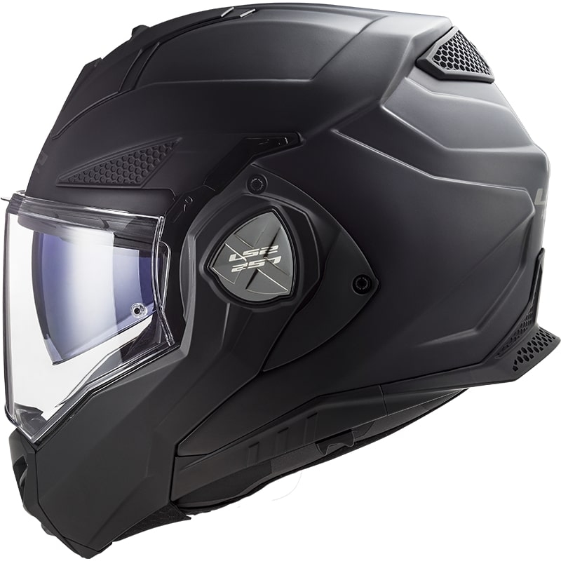 Cască de motocicletă pliabilă LS2 FF901 Advant X Solid negru mat - calitatea a II-a - II. calitate - II. calitate