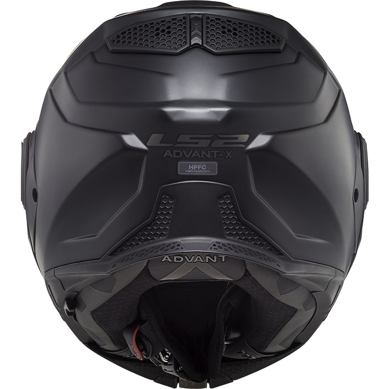 Cască de motocicletă pliabilă LS2 FF901 Advant X Solid negru mat - calitatea a II-a - II. calitate - II. calitate