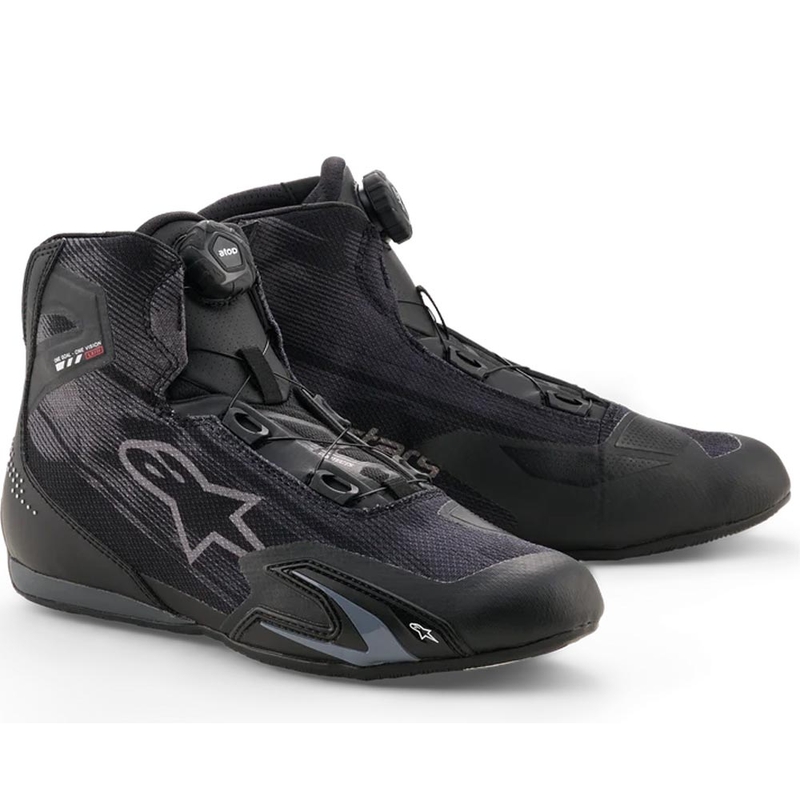 Ghete Motocicletă Alpinestars Celer Vented Negru-Gri Închis