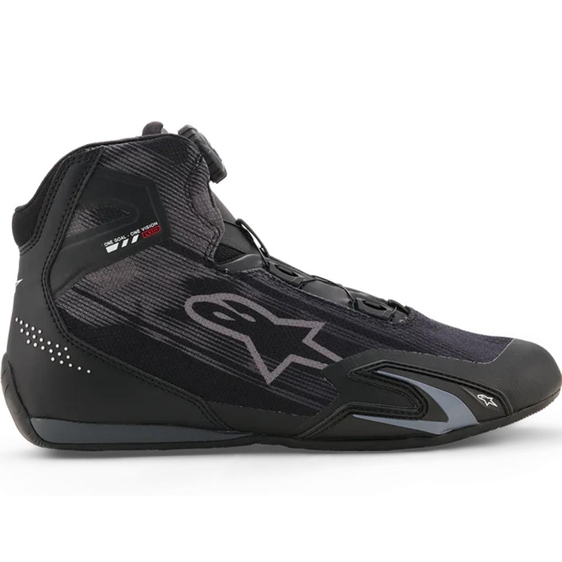Ghete Motocicletă Alpinestars Celer Vented Negru-Gri Închis