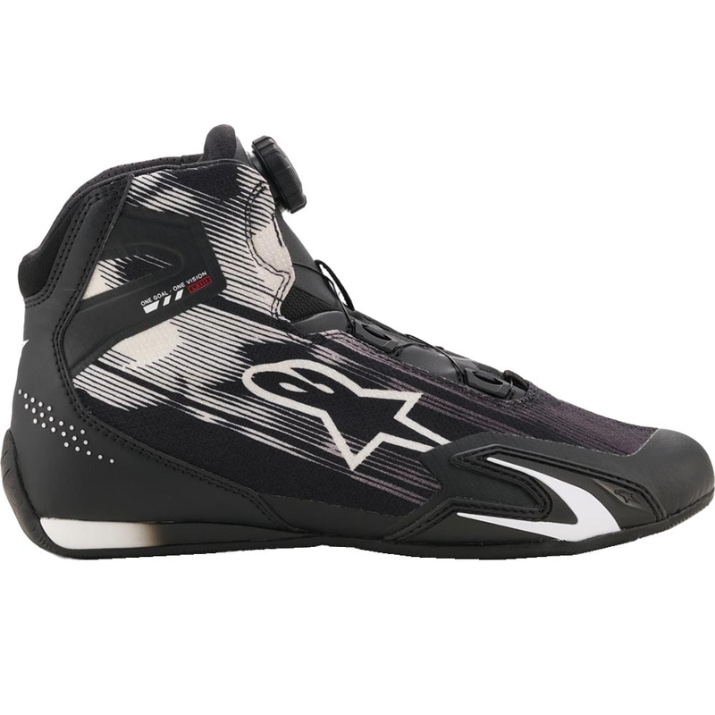 Ghete moto Alpinestars Celer Vented negru-alb