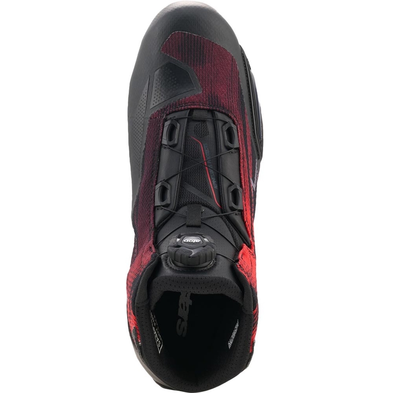 Ghete moto Alpinestars Celer Vented negru-roșu