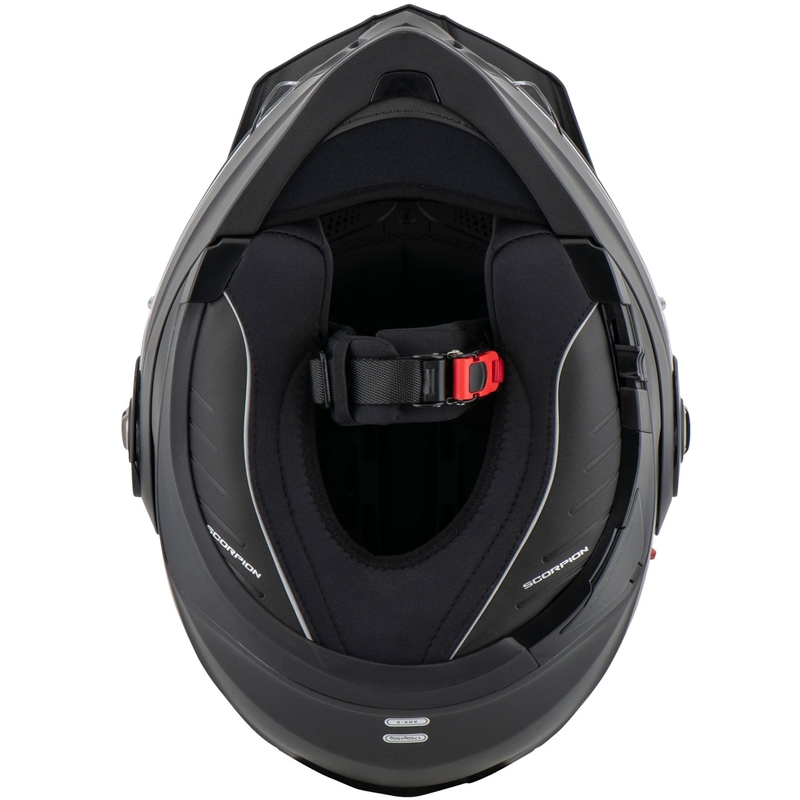 Cască de motocicletă SCORPION ADX-2 Solid perlat negru mat