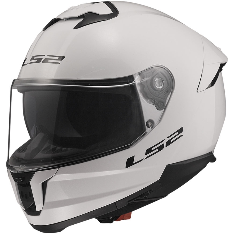 Cască integrală pentru motocicletă LS2 FF808 Stream II, alb lucios