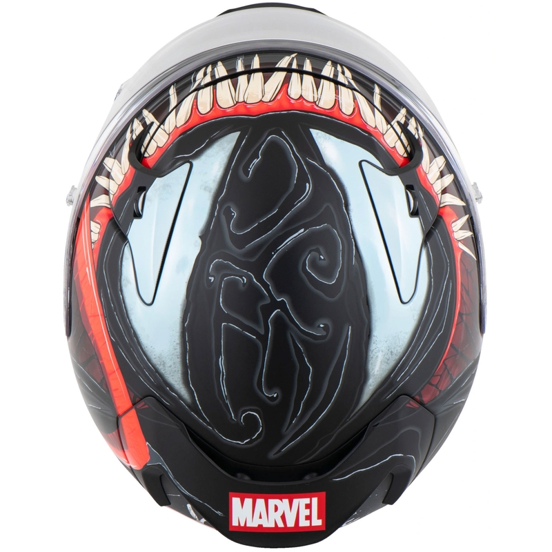 Cască integrală HJC RPHA 12 Venom 3 Marvel Negru-Roșu