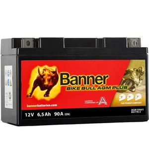 Baterie AGM Banner Bike Bull AGM PLUS AGM PLUS 506 01 / BGT7B-4 - GT7B-4