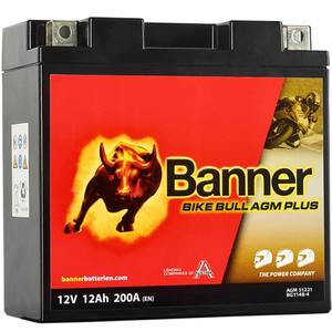 Baterie AGM Banner Bike Bull AGM PLUS AGM PLUS 512 21 / BGT14B-4 - GT14B-4