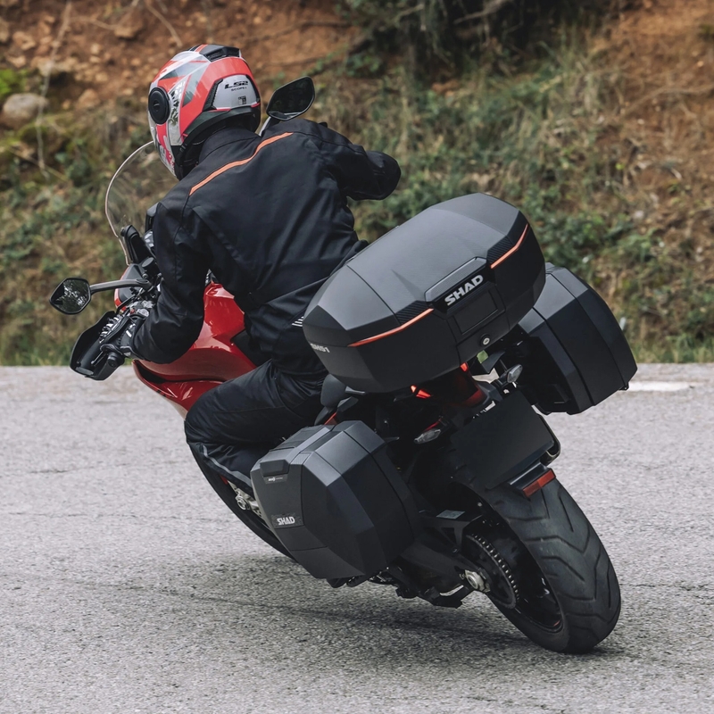 Top case SHAD SH51 Carbon