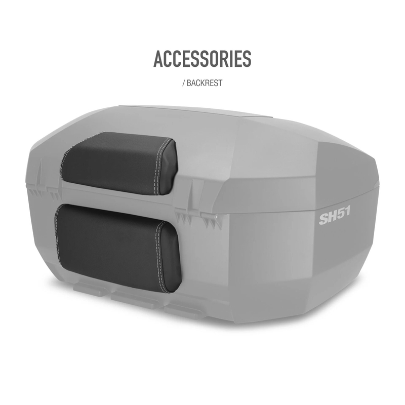 Top case SHAD SH51 aluminium