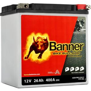Baterie AGM Banner Bike Bull AGM PROfessional AGM PRO 530 01 / BETX30L - ETX30L