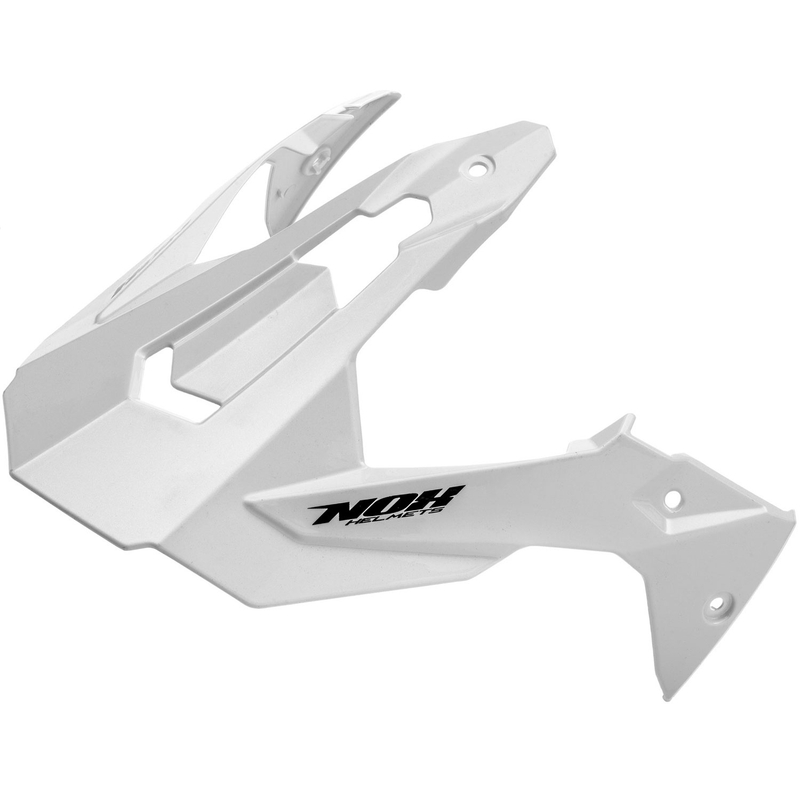 Vizier pentru căști de motocicletă NOX N312 alb