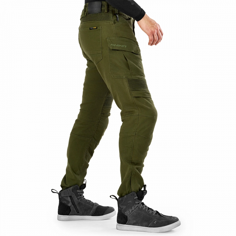 Pantaloni motocicletă Shima Giro 3.0 extinși, kaki