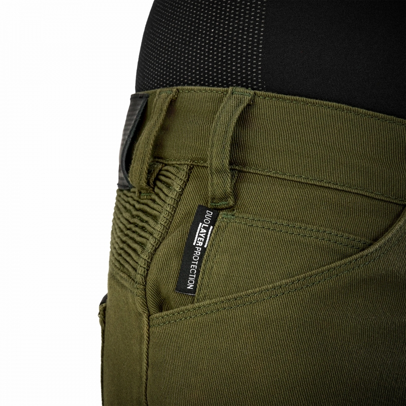 Pantaloni motocicletă Shima Giro 3.0 extinși, kaki
