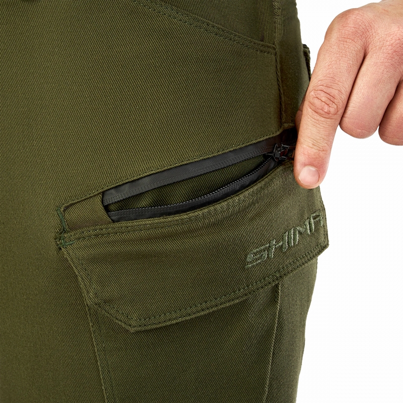 Pantaloni motocicletă Shima Giro 3.0 extinși, kaki