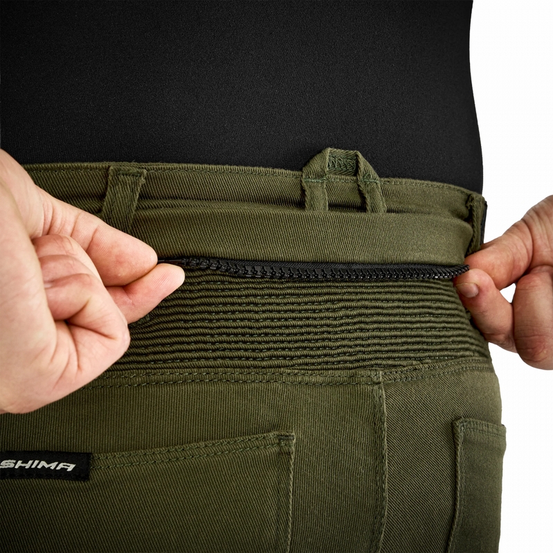 Pantaloni motocicletă Shima Giro 3.0 extinși, kaki