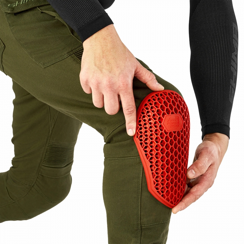 Pantaloni motocicletă Shima Giro 3.0 extinși, kaki