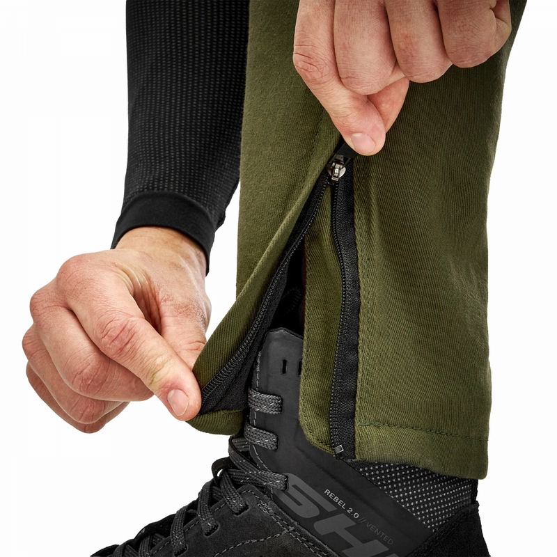 Pantaloni motocicletă Shima Giro 3.0 extinși, kaki