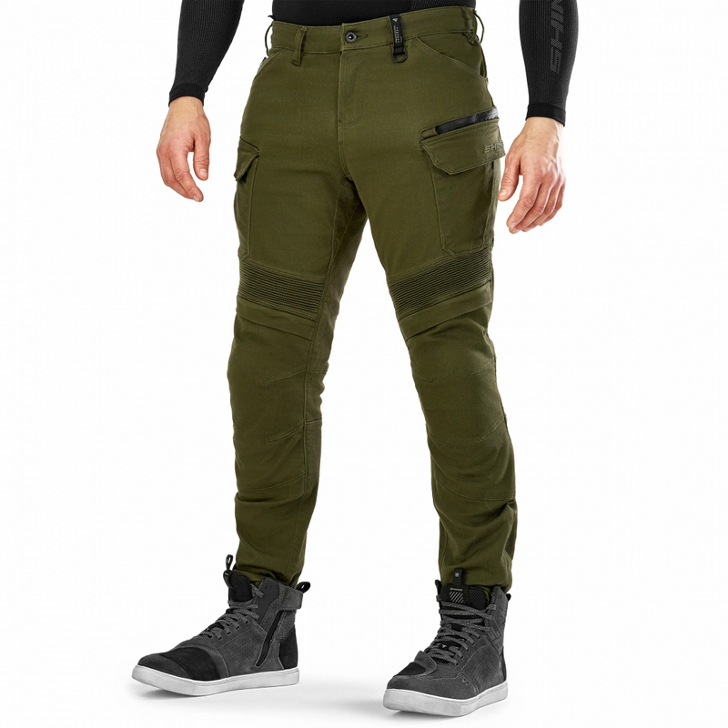 Pantaloni motocicletă Shima Giro 3.0 extinși, kaki