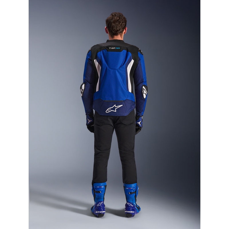 Geacă motocicletă Alpinestars T-GP Air albastru-alb-negru