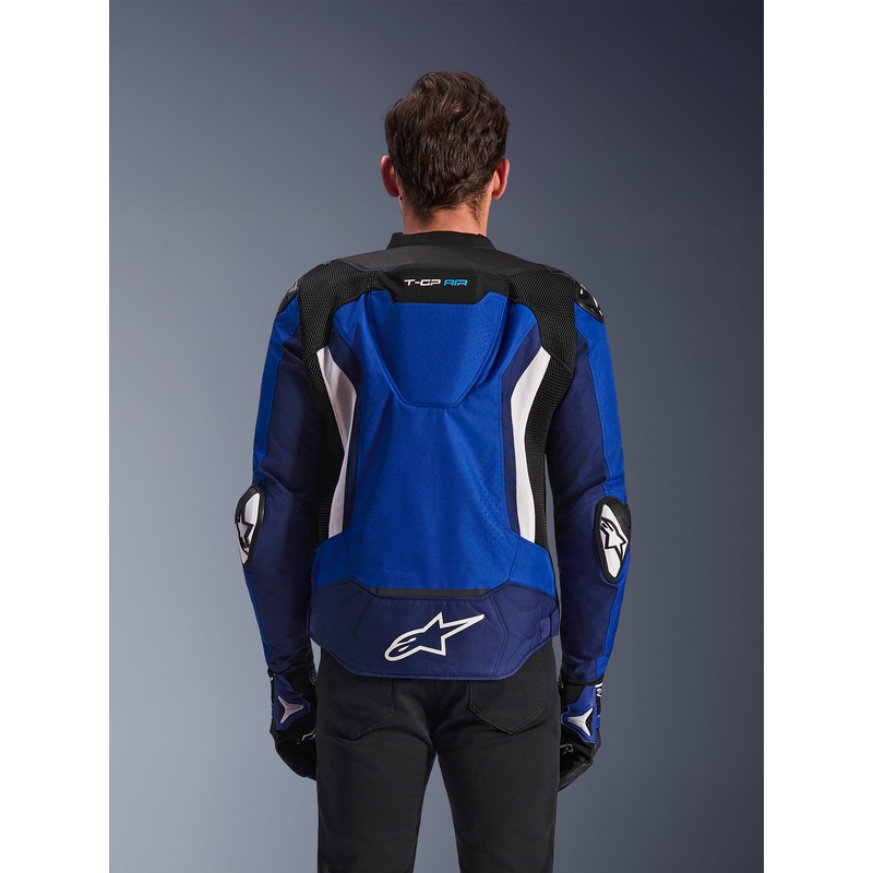 Geacă motocicletă Alpinestars T-GP Air albastru-alb-negru