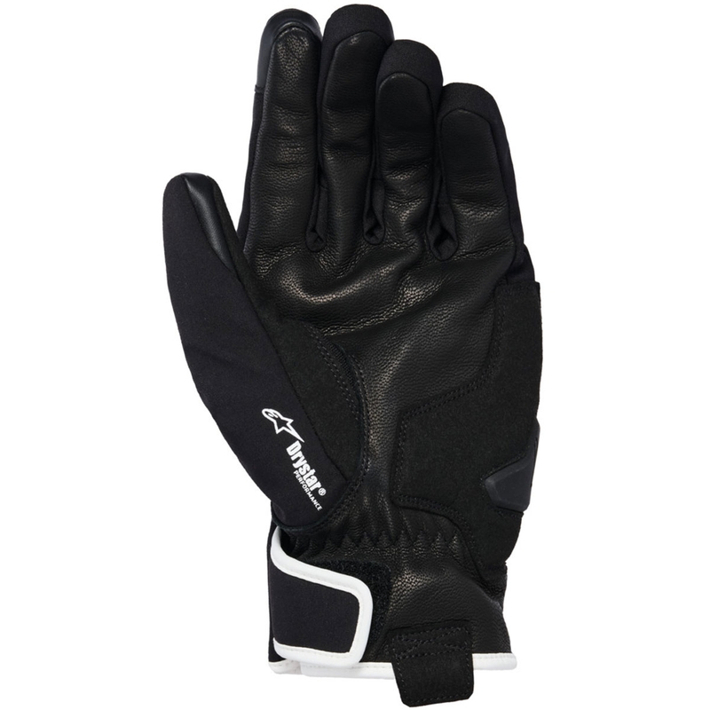 Mănuși moto Alpinestars MOBLAST WATERPROOF negru-alb-galben-gălbui
