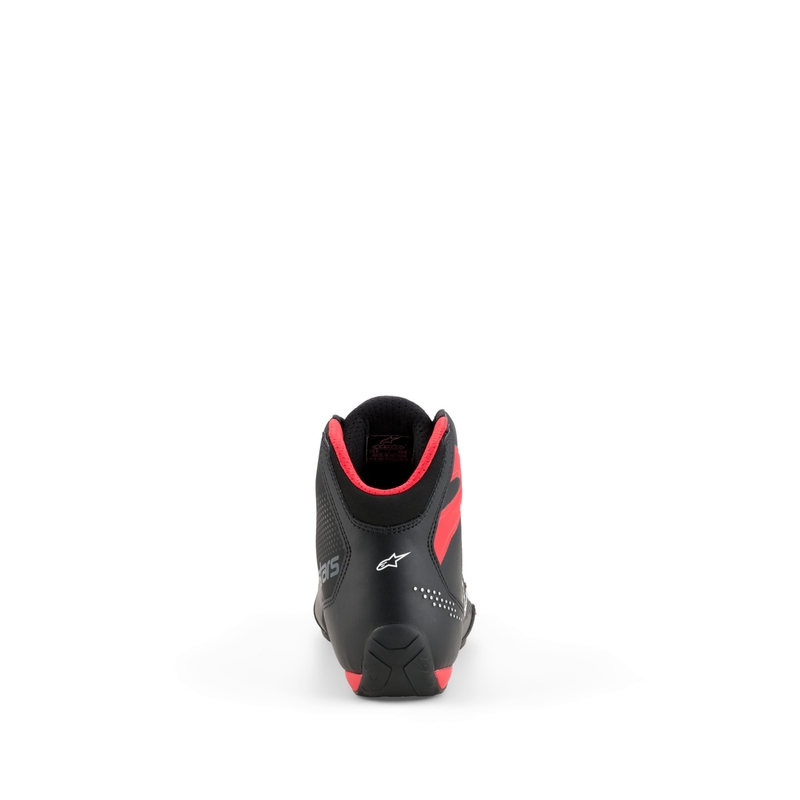 Ghete moto Alpinestars Celer negru-roșu-alb