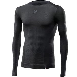 Tricou funcțional cu mânecă lungă SIXS BT TS2L V2 negru-gri închis