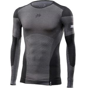 Tricou funcțional cu mânecă lungă SIXS BT TS2L V2 negru carbon