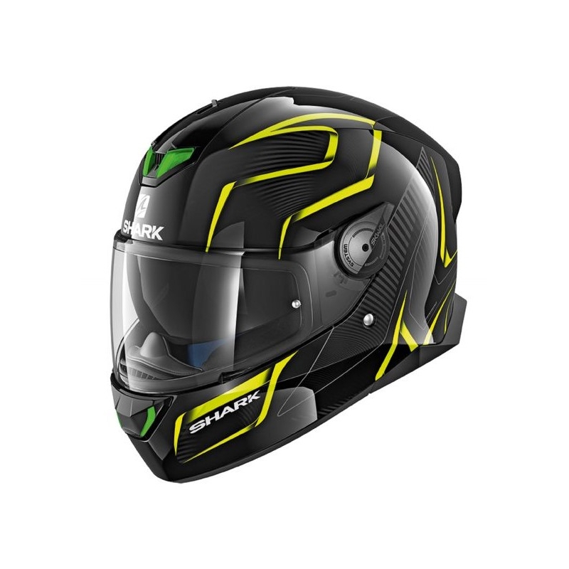 Cască integrală SHARK SKWAL 2 Flynn negru-gri-fluo galben lichidare