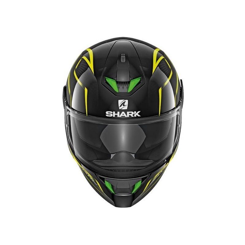 Cască integrală SHARK SKWAL 2 Flynn negru-gri-fluo galben lichidare