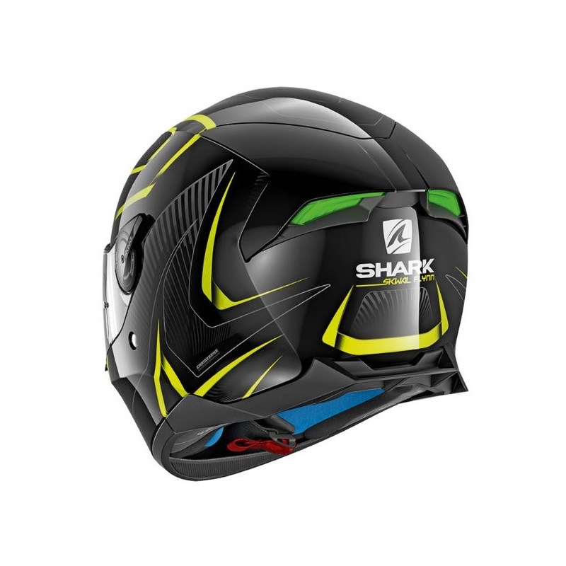 Cască integrală SHARK SKWAL 2 Flynn negru-gri-fluo galben lichidare