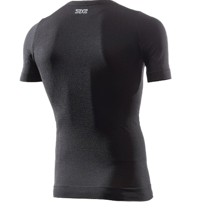Tricou funcțional SIXS TS1 V2 cu mânecă scurtă negru