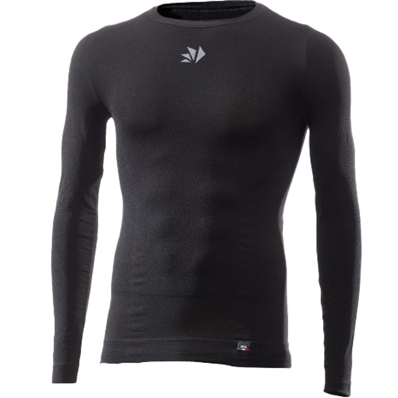 Tricou funcțional cu mânecă lungă SIXS TS2 V2 negru