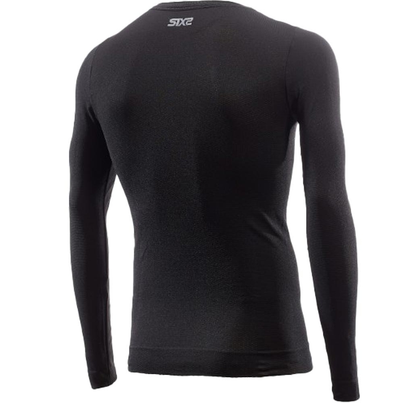 Tricou funcțional cu mânecă lungă SIXS TS2 V2 negru