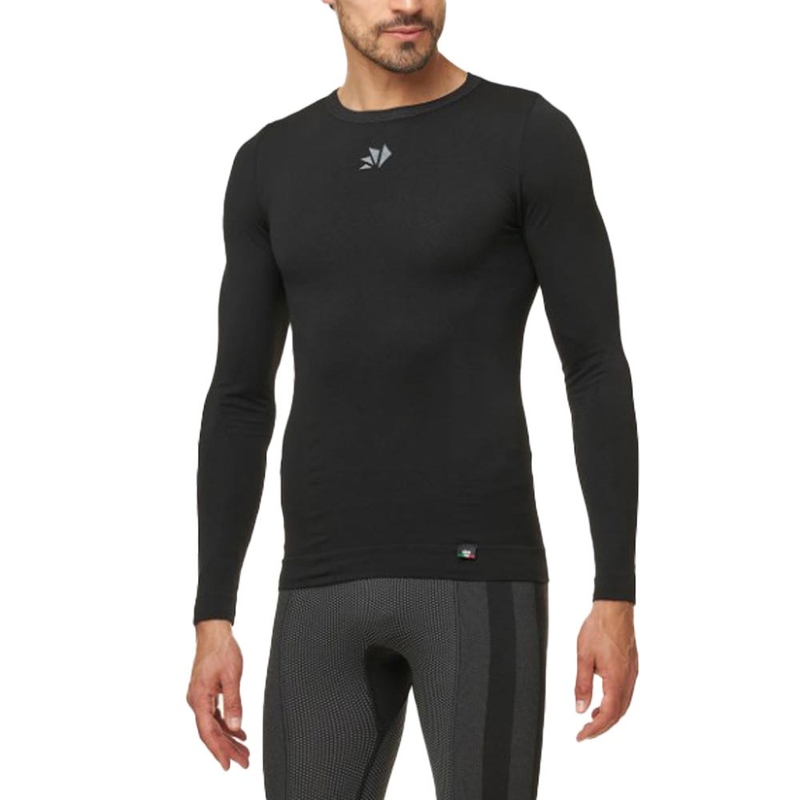 Tricou funcțional cu mânecă lungă SIXS TS2 V2 negru