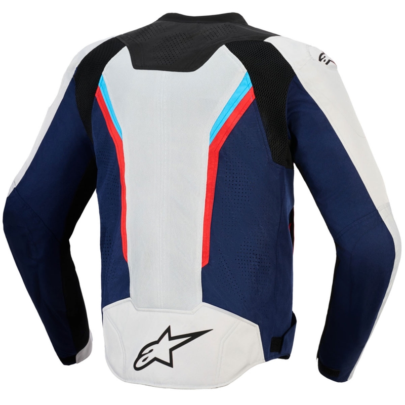 Geacă motocicletă Alpinestars AST V3 Air alb-albastru-roșu-negru