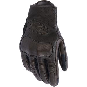 Mănuși de motocicletă Alpinestars Mustang V3 maro-negru