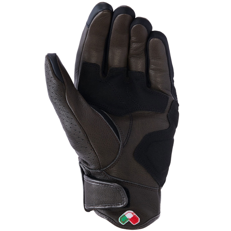 Mănuși de motocicletă Alpinestars Mustang V3 maro-negru