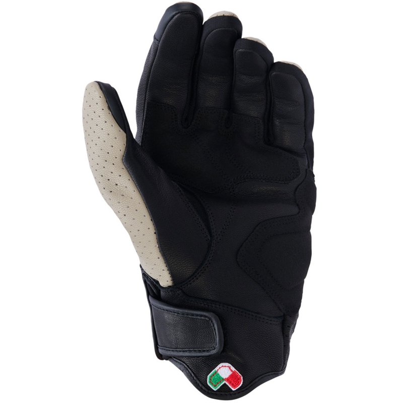 Mănuși de motocicletă Alpinestars Mustang V3 bej-negru