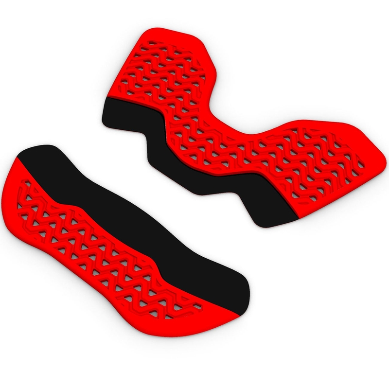 Set adaptor pentru extinderea protecției pieptului apărătorii ALPINESTARS A-4 PLASMA, roșu
