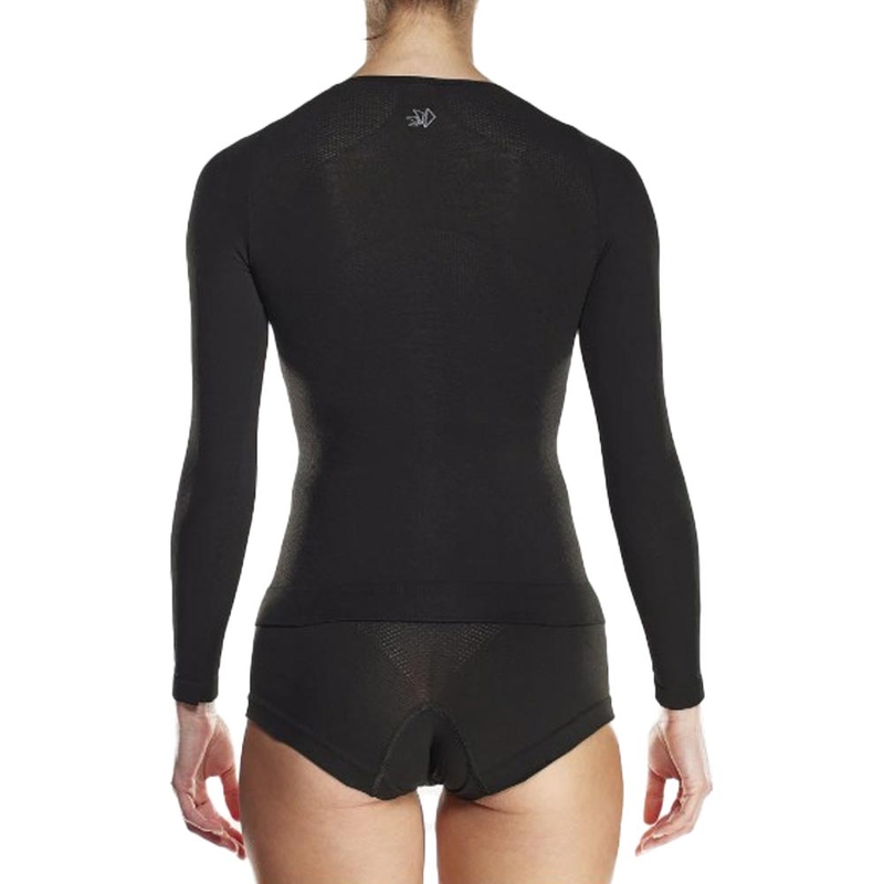 Tricou funcțional cu mânecă lungă pentru femei SIXS F TS2 negru