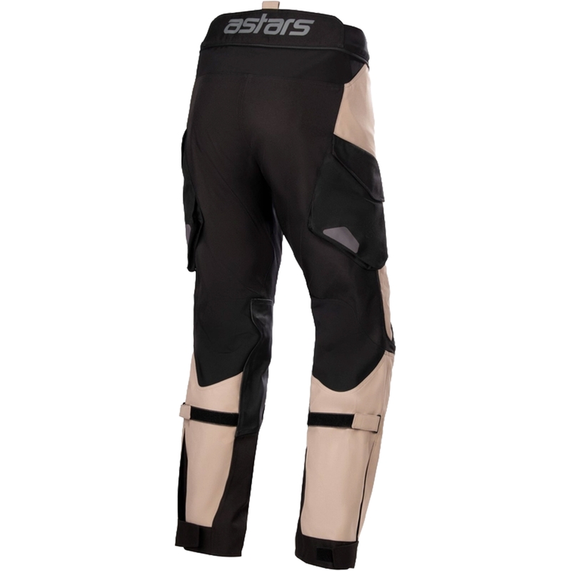Pantaloni de motocicletă Alpinestars Halo Drystar kaki-negru