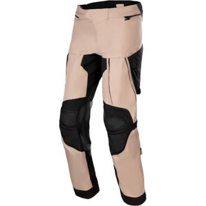 Pantaloni de motocicletă Alpinestars Halo Drystar kaki-negru