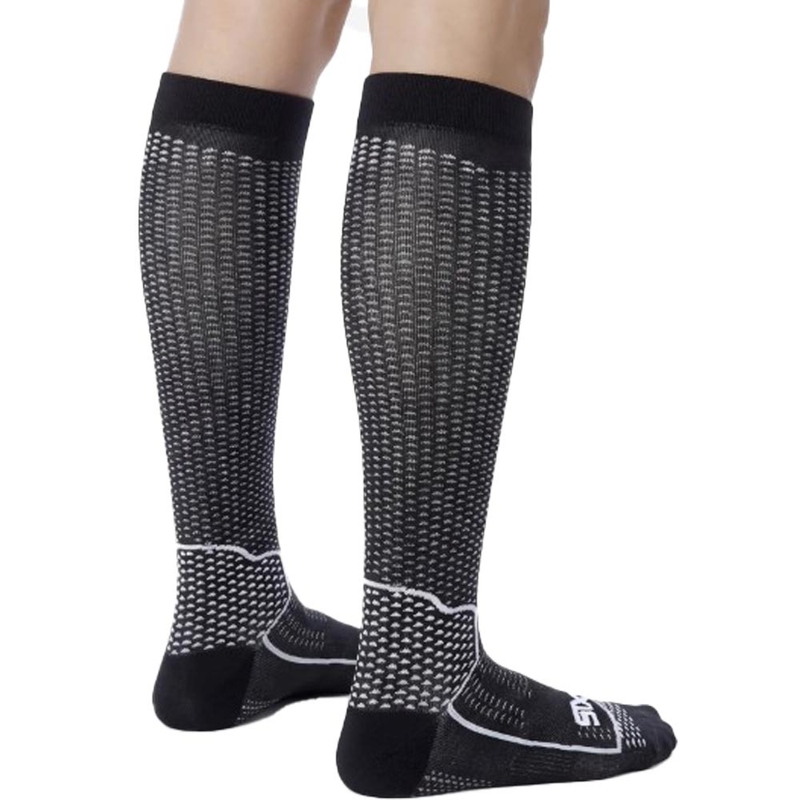 Șosete funcționale până la genunchi SIXS LONG V3 negru carbon