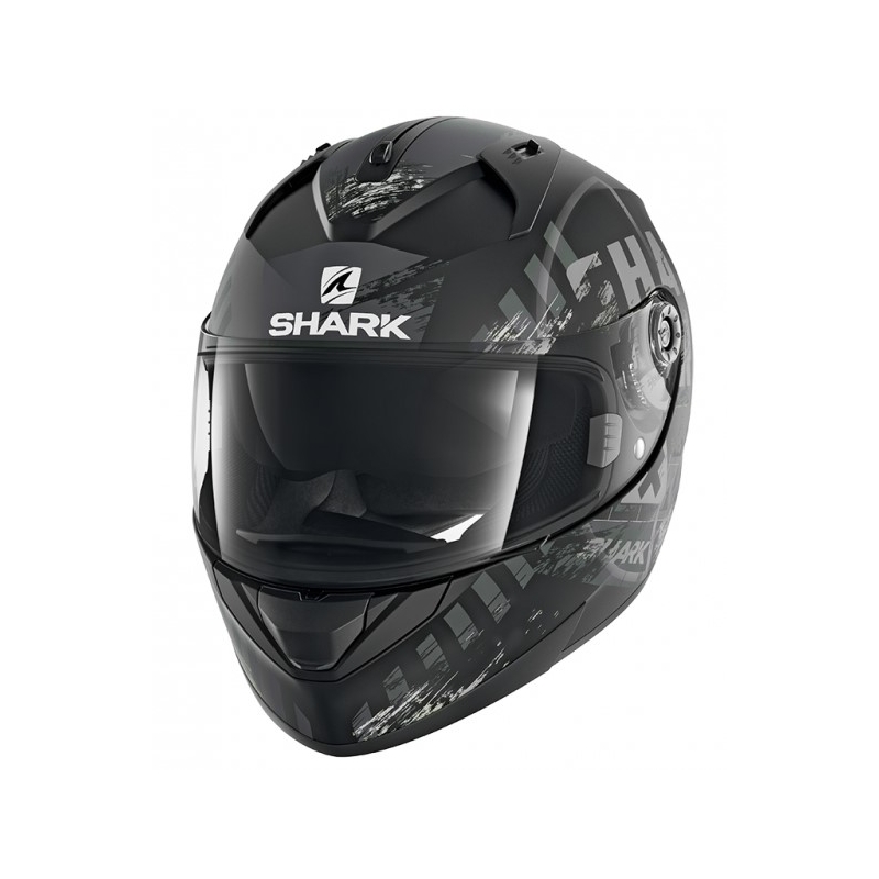Cască integrală SHARK RIDILL Skyd Mat negru-gri