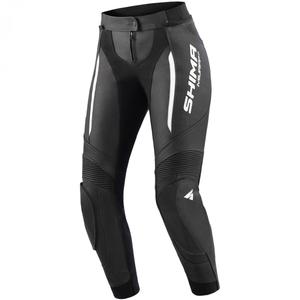 Pantaloni de motocicletă pentru femei Shima Miura 2.0 negru-alb
